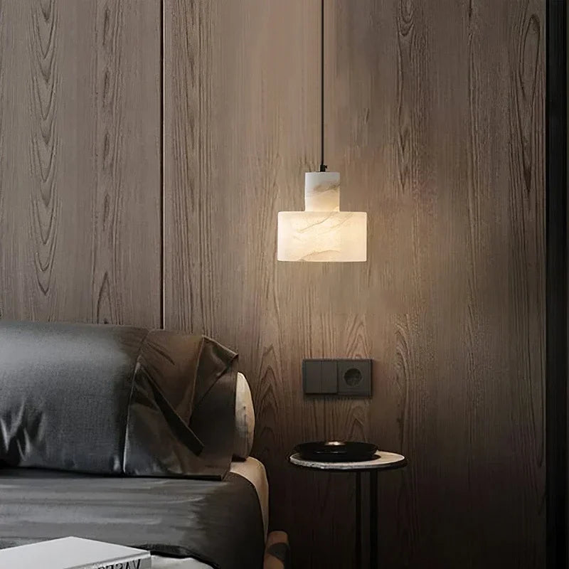 Marble Pendant Lamp for Modern Living Spaces - Axyaa Small Chandelier