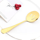 Axyaa 7Pcs Gold Stainless Steel Cutlery Set Kitchen Tableware