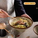 Axyaa Melamine Ramen Bowl - Large Capacity Soup Noodle Bowl