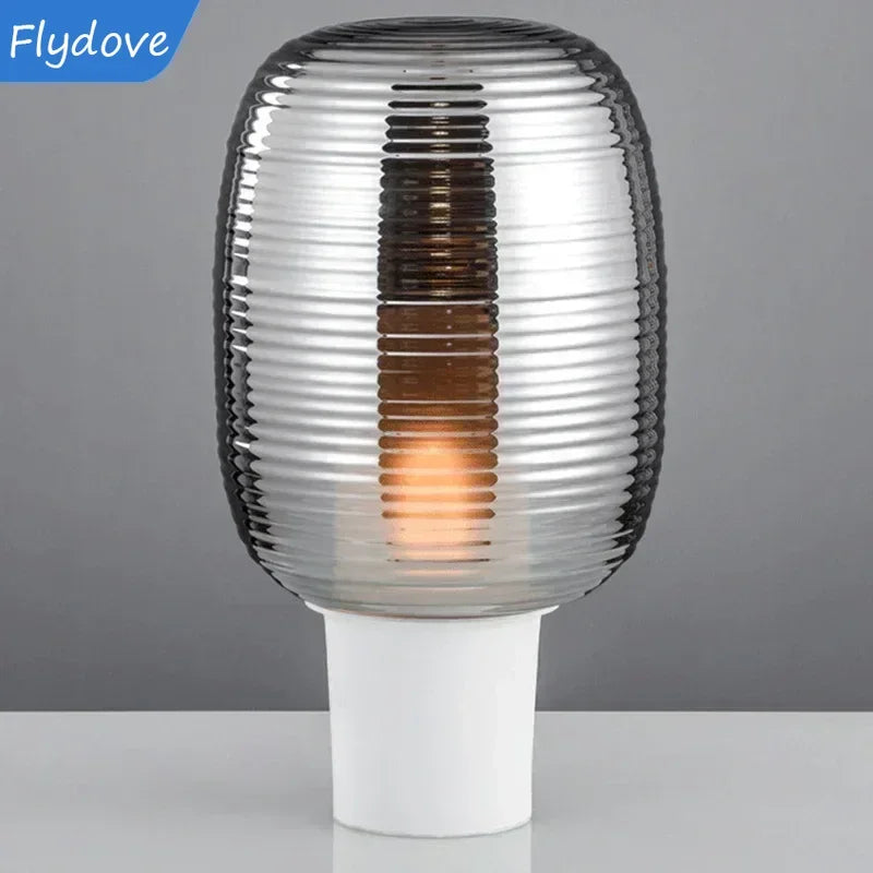 Axyaa Nordic Melon Desk Lamp LED for Villa Bedroom Study Decor