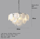 Axyaa Crystal Chandelier Dining Room Luxury Pendant Lamp