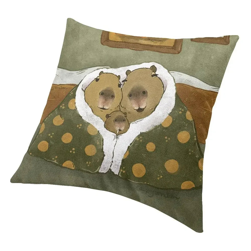 Nordic Print Cushion Cover 40x40cm by Axyaa for Car and Sofa Pillows