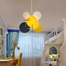 Axyaa Colourful Block Acrylic Chandelier for Living Room and Bedroom