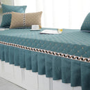 Axyaa Linen Quilted Bay Window Mat - Sofa Cushion & Kang Mat 2025