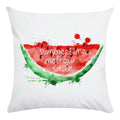 Axyaa Cartoon Fruit Vegetable Print Cushion Cover 45X45CM