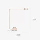 Axyaa Rotatable LED Desk Lamp | Dimmable Modern Study Lamp for Bedroom and Office