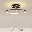 Axyaa LED Dimmable Ceiling Light for Modern Living Room, Bedroom, Study - Warm White