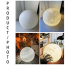Axyaa Nordic Moon LED Floor Lamp PE Material Modern Design for Bedroom Living Room