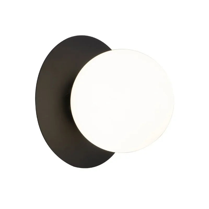 Axyaa Indoor LED Wall Sconce Gold Black for Home Bedroom Living Room