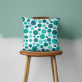 Axyaa Green Heart Leaf Pattern Pillowcase - Home Decor Pillow Case
