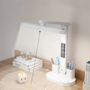Axyaa LED Desk Lamp: Dimmable Foldable Table Light for Study, Reading, and Night Lighting