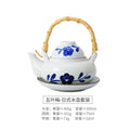 Axyaa Ceramic Teapot: Retro Style, Ideal for Seafood Soup, Creatively Designed.
