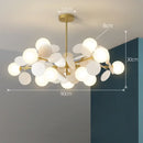 Axyaa Luxury Sphere Chandelier for Living Room, Restaurant, Bedroom
