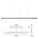 Axyaa Glass Pendant Light: Minimalist Designer Hanging Lamp for Home Interior