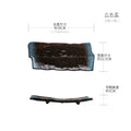 Axyaa Large Ceramic Sushi Plate - Dim Sum Serving Platter