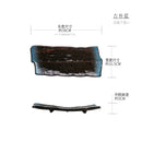 Axyaa Large Ceramic Sushi Plate - Dim Sum Serving Platter