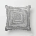 Axyaa Pink Geometric Print Decor Pillow Cover for Modern Luxury Home
