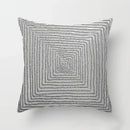 Axyaa Pink Geometric Print Decor Pillow Cover for Modern Luxury Home
