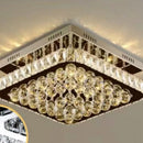 Axyaa Crystal Light with Remote Control, Color Changing LED Ceiling Light