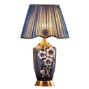 Axyaa Modern Ceramics Table Lamp LED Brass Desk Light - Luxury Home Decor