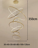 Axyaa Modern Living Room Chandeliers Indoor Ceiling Lamp LED Hanging Lights