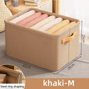 Axyaa Clothes Organizer Box: Pants, Sweater, Jeans Storage for Wardrobe