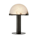 Axyaa Imitation Marble Resin Table Lamp: Postmodern Desk Light for Living Room and Bedroom