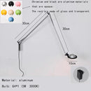 Axyaa Colored Lampshade Wall Light with Long Arm for Bedroom, Reading, Study
