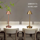 Axyaa Retro LED Table Lamp: Touch Sensor, Rechargeable, 3 Color, Night Light.