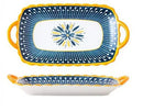 Axyaa Double-Ear Ceramic Fish Plate - Nordic Design, Japanese Style, Light Luxury Pasta Plate