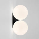 Axya Nordic Double Ball Glass Wall Lamp for Elegant Home Decor