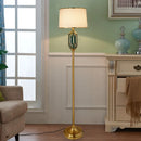 Axyaa Ceramic Floor Lamp: European Retro Table Lamp for Living Room, Bedroom, and Home Decoration