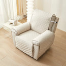 Axyaa Pet-Friendly Recliner Chair Cover - Non-Slip Armchair Slipcover