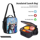 Axyaa Frozen Elsa Backpack Set with Lunch Box, Pencil Boxes - Kids' School Daypack