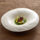 Axyaa Ceramic Soup Pasta Dessert Bowl Set for Molecular Cuisine Tableware