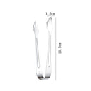 Axyaa Stainless Steel Wing Mini Ice Tongs Kitchen Snack Clip