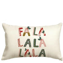 Christmas Green Linen Pillowcase by Axyaa - Festive Holiday Cushion Cover