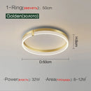 Axyaa LED Ceiling Light: Modern, Eye Protection for Living Room and Bedroom