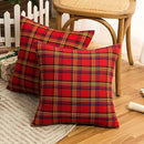 Axyaa Christmas Plush Cushion Cover 45x45 for Home Decor and Gifting