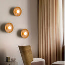 Axyaa Nordic Modern Wood Wall Sconce LED Lights for Bedroom and Corridor