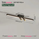 Axyaa LED Line Ceiling Lamp for Modern Spaces