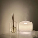 Axyaa Clear Glass Aromatherapy Diffuser Bottle with Reed Sticks & Essential Oil Storage