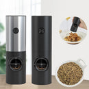 Axyaa Electric Salt Pepper Grinder Adjustable Coarseness Refillable Mill - Battery Powered