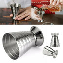 Axya Stainless Steel Bar Jigger 2.5oz 75ml - Bartender Essential & Kitchen Barware