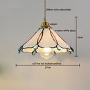 Axyaa Modern Pink Glass LED Pendant Lights Copper Hanging Lamp for Home Decor