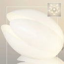 Axyaa Nordic White Lily Blossom LED Chandelier for Kitchen Living Room Bedroom