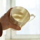 Axyaa Bone  Breakfast Cups, Pumpkin Design, Porcelain Thermal Coffee Tea Mug