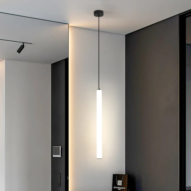 Axyaa LED Pendant Light for Home Office, 360° Luminous Ceiling Fixture