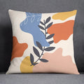 Nordic Abstract Printed Cushion Cover 45x45 cm for Home Decor by Axyaa