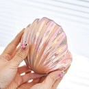 Axyaa Pink Shell Ceramic Tray - Home Decor & Jewelry Organizer